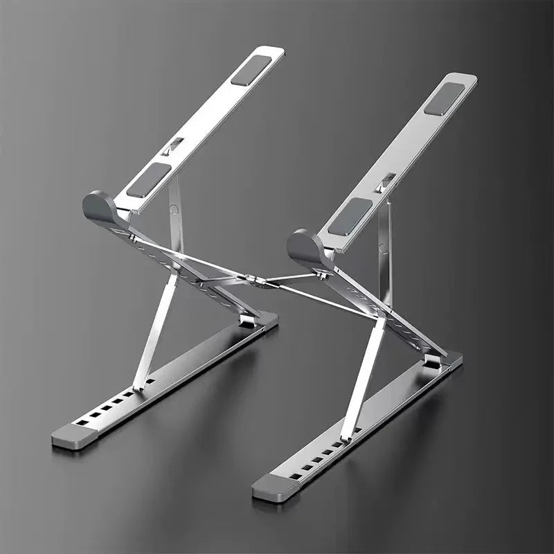 Ergonomic Laptop Stand - Adjustable & Portable Desk Riser for Office