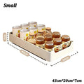 Kitchen Cabinet Pull-Out Drawer Organizer - Spice Rack & Storage Tray