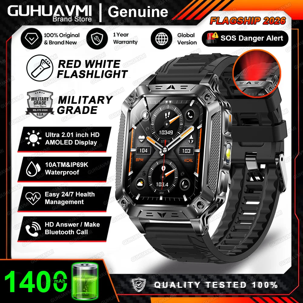 Apex Outdoor Smartwatch | GPS, Flashlight, AMOLED, 10ATM - Your Ultimate Adventure Companion