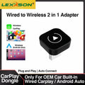 2in1 Wireless CarPlay & Android Auto Adapter | AI Smart Box for Cars