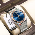 POEDAGAR Luxury Men's Quartz Watch - Waterproof, Luminous, Date & Week