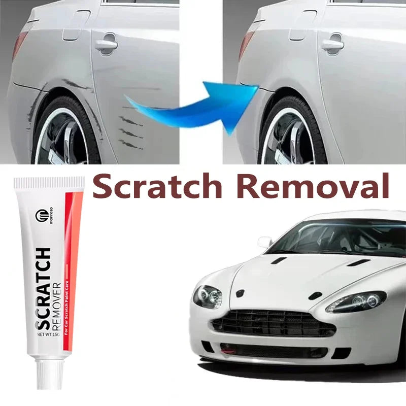 Car Scratch Remover Polish - Paint Repair Kit & Auto Care Tools