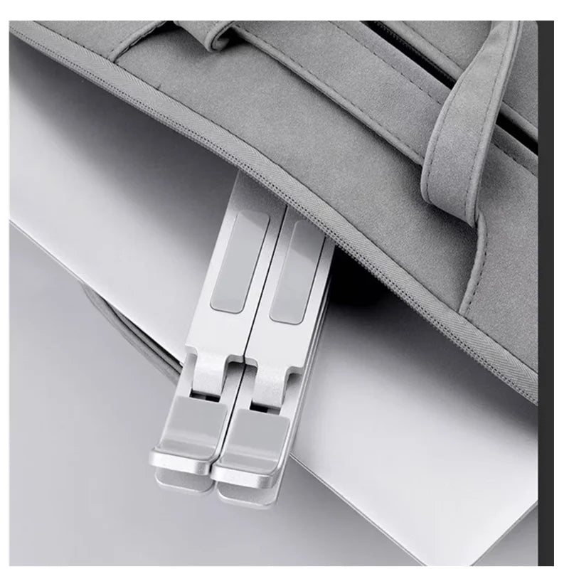 Ergonomic Laptop Stand - Adjustable & Portable Desk Riser for Office