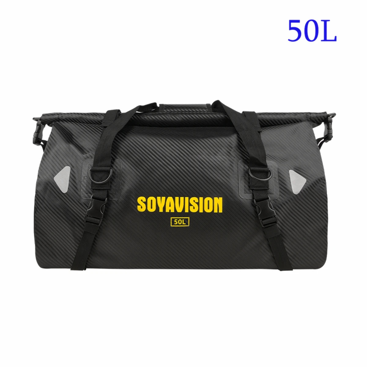Waterproof Motorcycle Tail Bag | Dry Roll Luggage | 20L, 40L, 66L