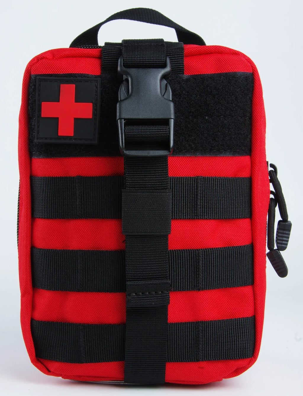 Tactical IFAK First Aid Survival Kit - 18 EMT Emergency Items MOLLE Pouch
