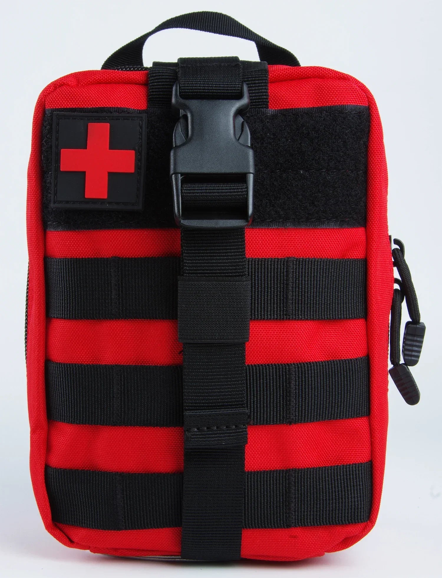 Tactical IFAK First Aid Survival Kit - 18 EMT Emergency Items MOLLE Pouch