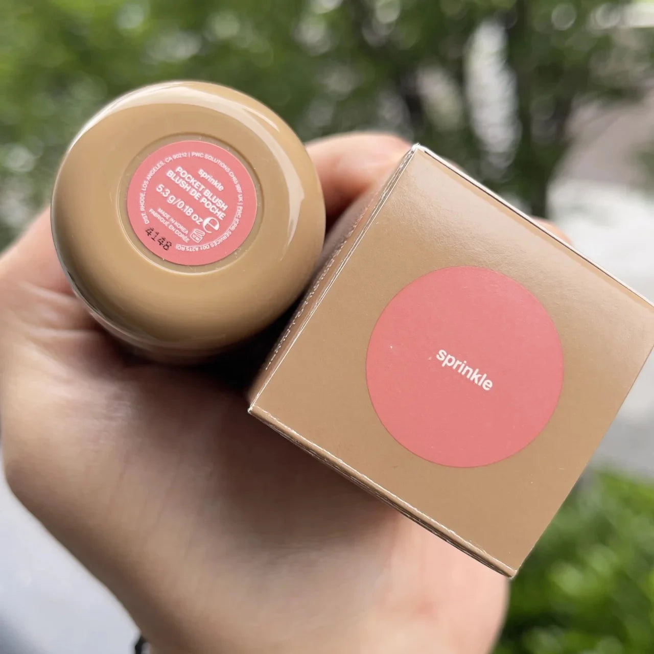 RHODE Pocket Blush Stick & Lip Gloss - Hydrating Cheek & Lip Color
