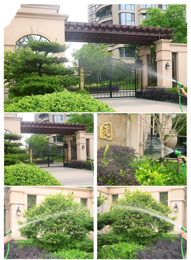 Multi-Pattern Garden Hose Nozzle - Car Wash & Yard Sprayer