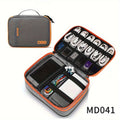 Travel Cable Organizer Bag - Portable Electronic Accessories Pouch