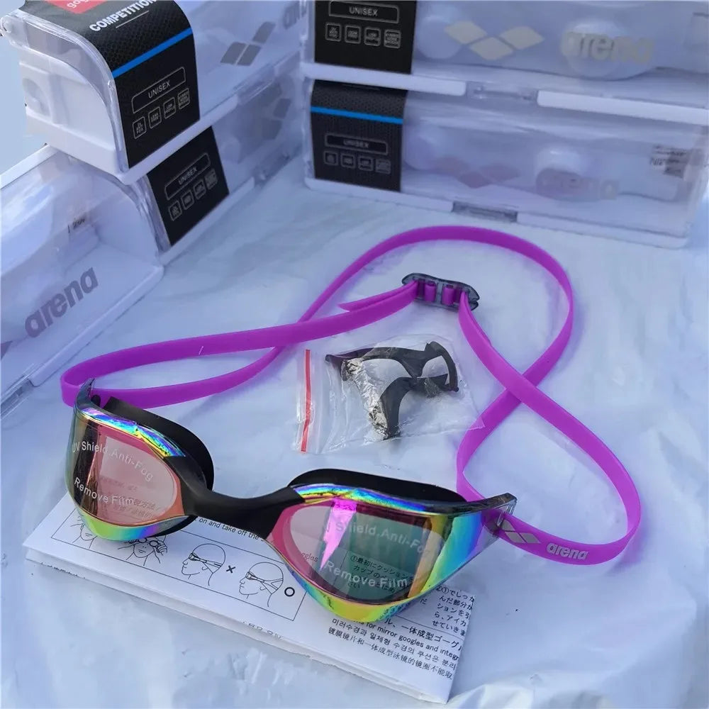 Aremd 25 Year Pro Racing Swimming Goggles - Waterproof Anti-Fog UV400