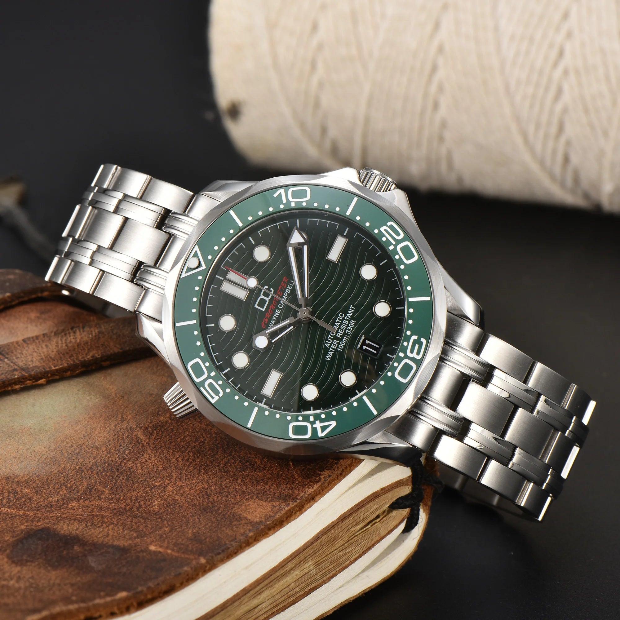 Vabena 42mm Automatic NH35 Men's Watch | Sapphire Crystal