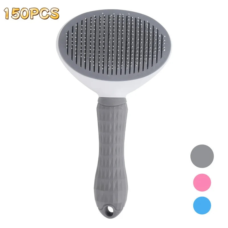 Self Cleaning Pet Brush & Dematting Comb - Dogs & Cats