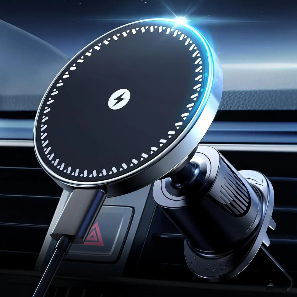 UYUXIO Strong Magnetic Wireless Car Charger Mount