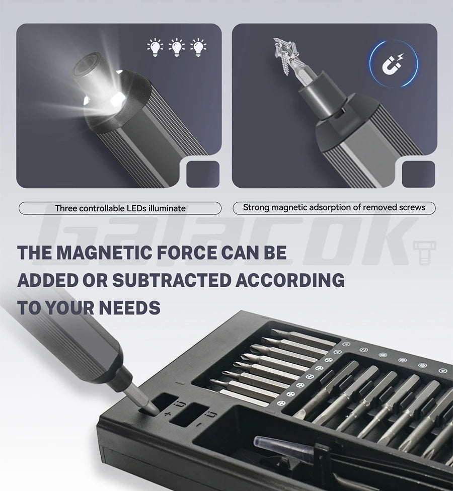 Precision Electric Screwdriver Set 68-in-1 for Mobile & Tablet Repair