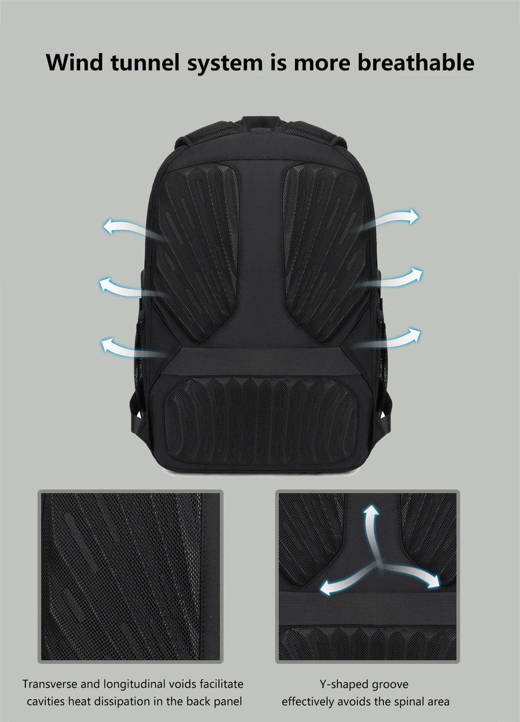 Vabena 2026 Waterproof Laptop Backpack - 17/20 Inch Travel & Everyday Rucksack for Men & Women