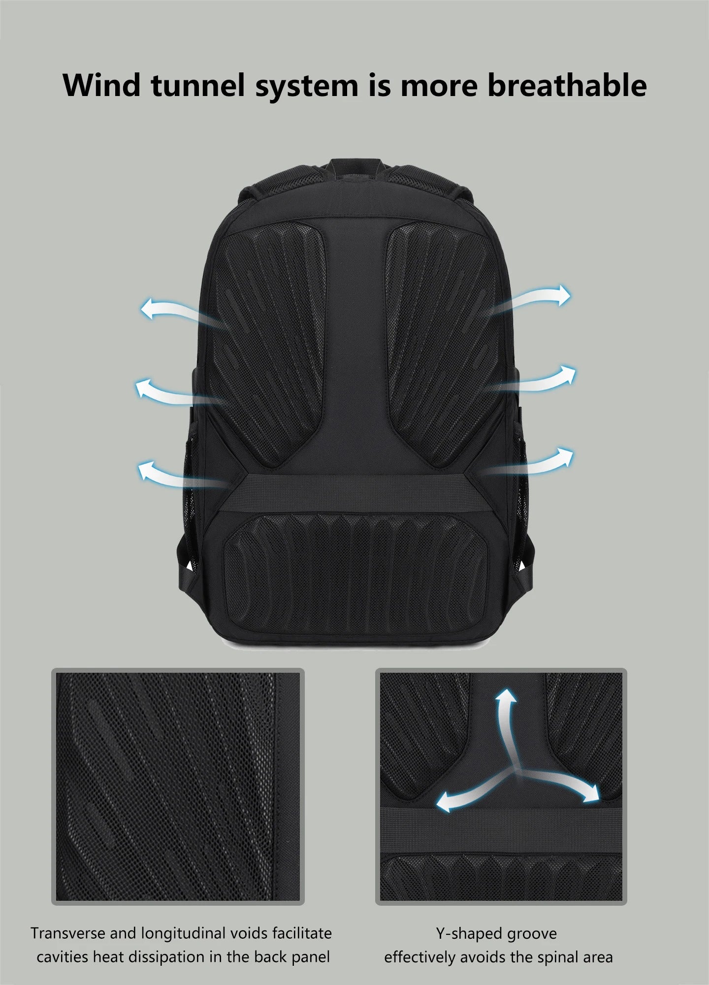 Vabena 2026 Waterproof Laptop Backpack - 17/20 Inch Travel & Everyday Rucksack for Men & Women