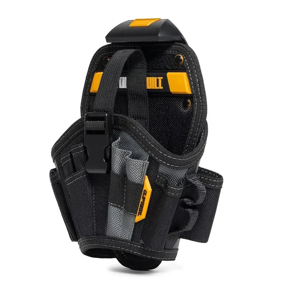 TOUGHBUILT TB-CT-20-L Large Drill Holster - Heavy-Duty Tool Belt Pouch for Cordless Drills