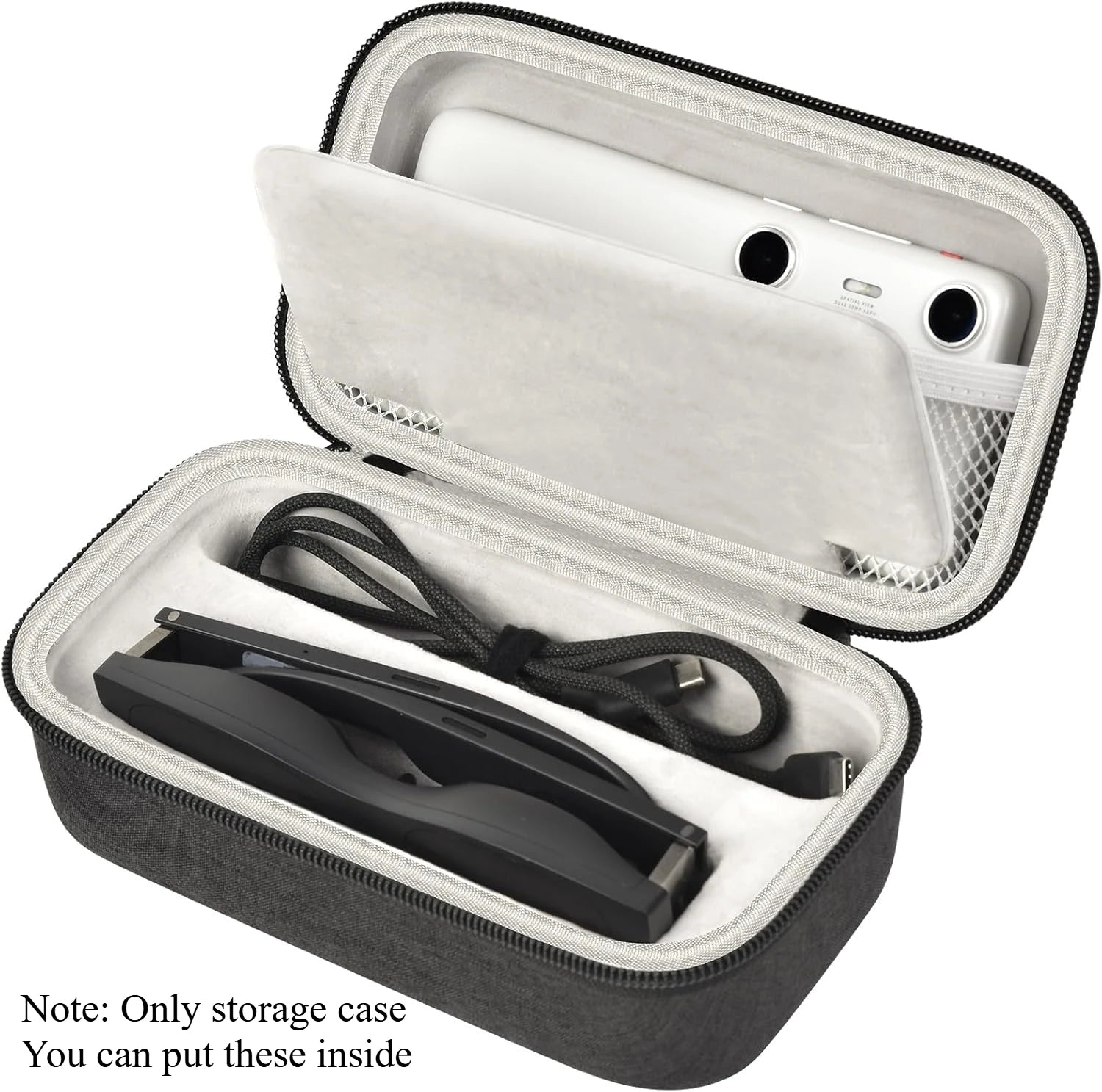 AR Glasses Hard Case for XREAL One Pro/Air/2, RayNeo Air 3s/Pro & Beam Pro 3 Box