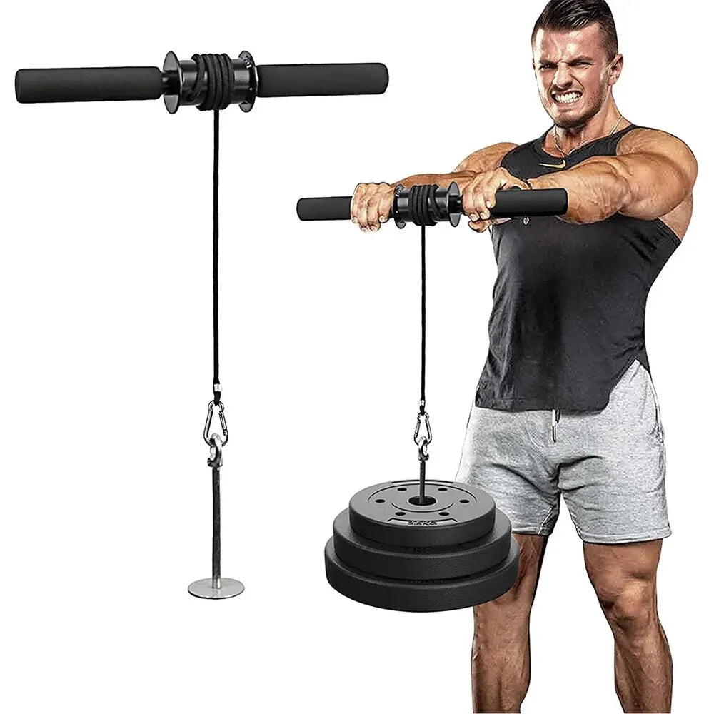 Wrist & Forearm Blaster Strength Trainer | Arm Muscle Exerciser with Hand Grip | Home Gym Fitness Equipment