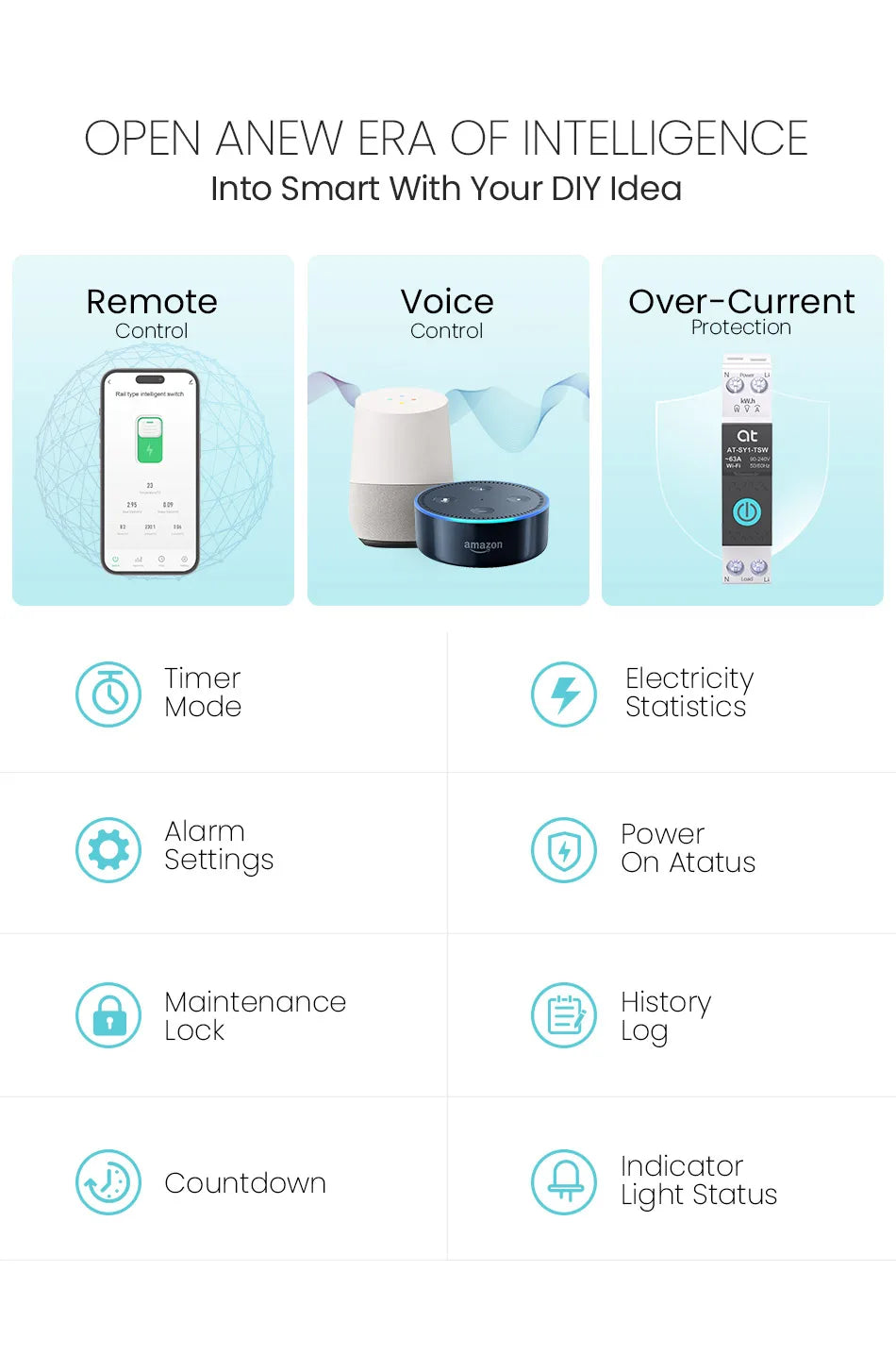 Tuya ZigBee Smart Metering Breaker | Energy Monitoring & Remote Control