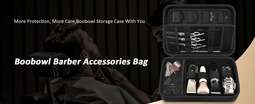 Ufree Hard Travel Case for Hair Clippers & Barber Supplies Organizer