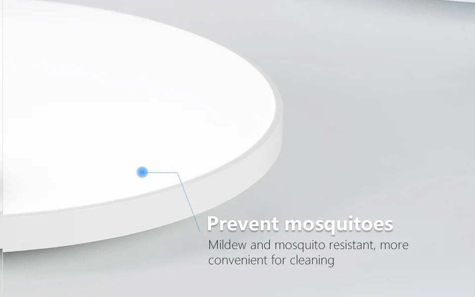 Modern Smart Dimmable LED Ceiling Light with App & Remote Control