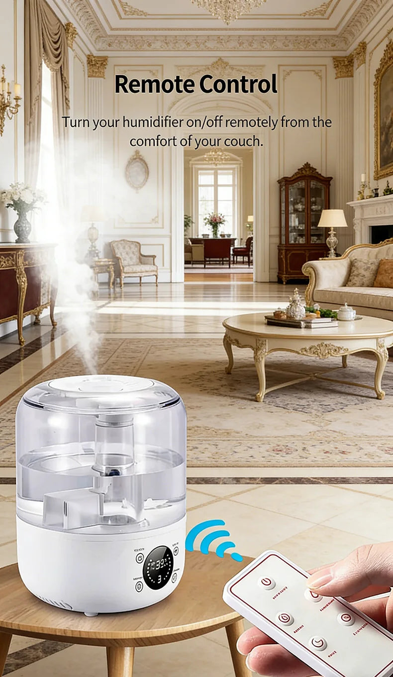JFBONIN Dual Mist Essential Oil Humidifier for Home & Office