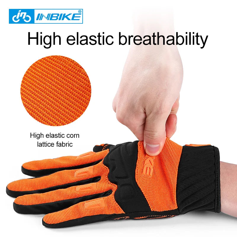 INBIKE Men's Touchscreen Cycling & Motorcycle Gloves
