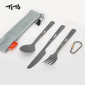 Vabena TiTo Titanium Ultralight Cutlery Set - Outdoor Adventure