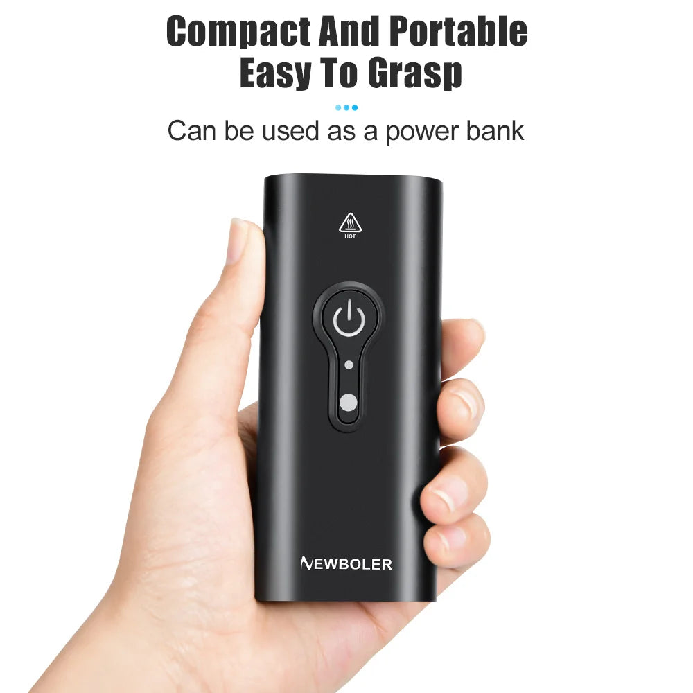 NEWBOLER 10000LM Smart Bicycle Light | USB Rechargeable 10000mAh Front Lamp