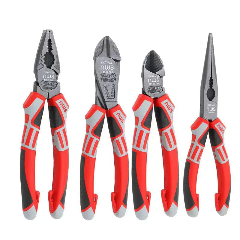 Cr-V Steel Wire Cutter Pliers - 6-8 Inch, Sharp, Professional & DIY Hand Tool