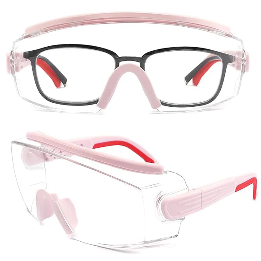 Safety Goggles Over Glasses - Anti-Fog ANSI Z87 CE Eye Protection