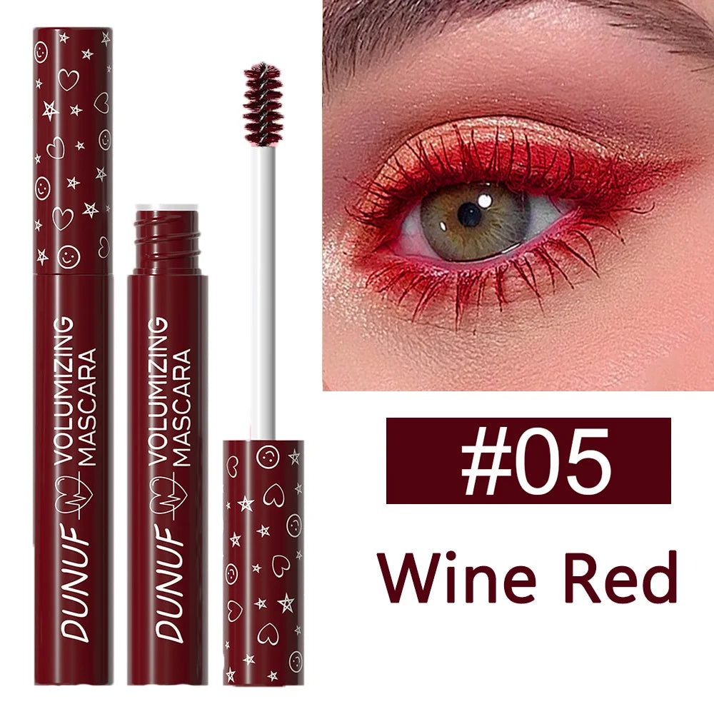 Colorful Curling Waterproof Mascara - Fast Dry & Extension Effect