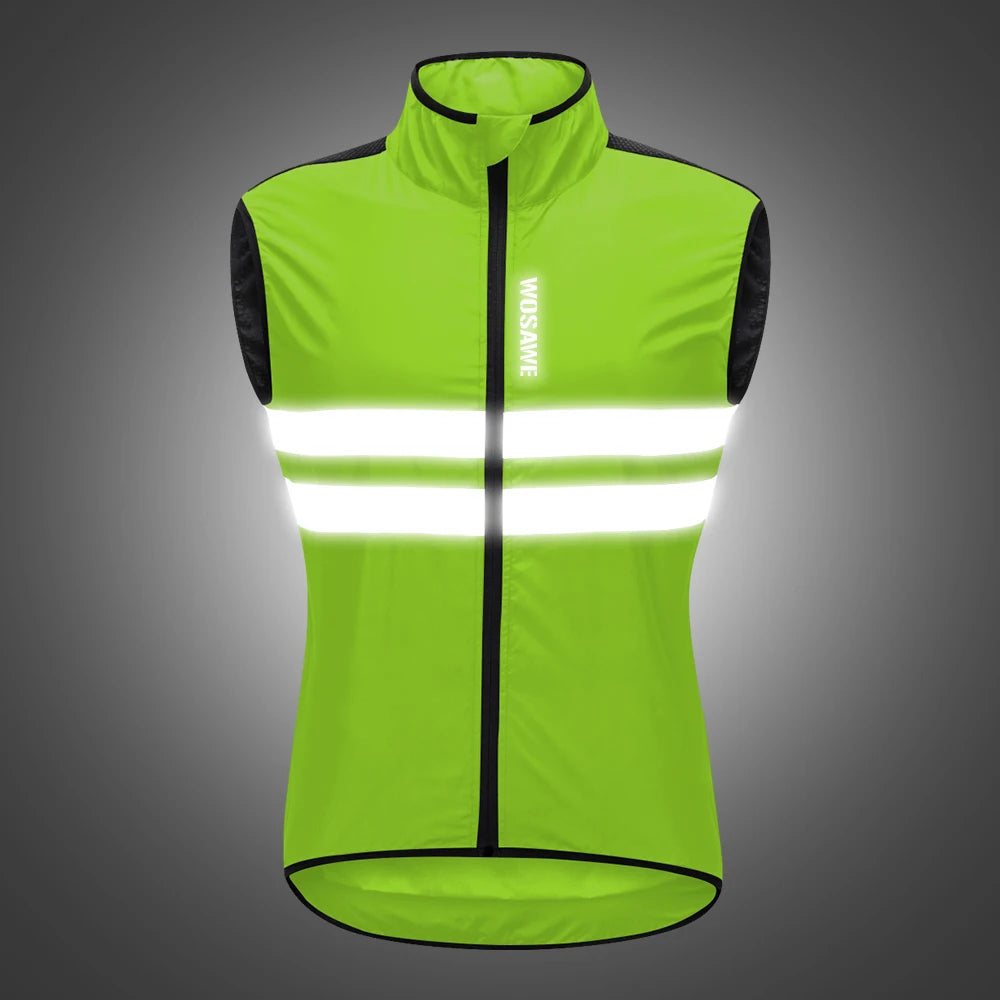 WOSAWE Ultralight Cycling Vest - Water & Wind Resistant Gilet