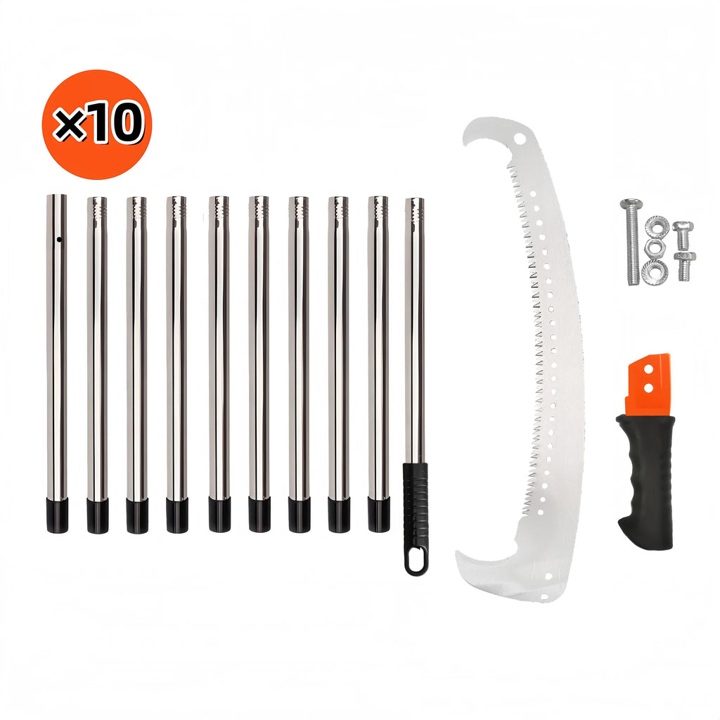 Telescopic Double-Hook Pruning Saw - Multi-functional Garden Tool