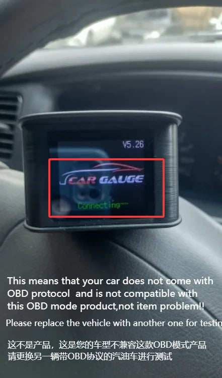 P10 PRO OBD2 Head Up Display - Smart Digital Meter Speedometer