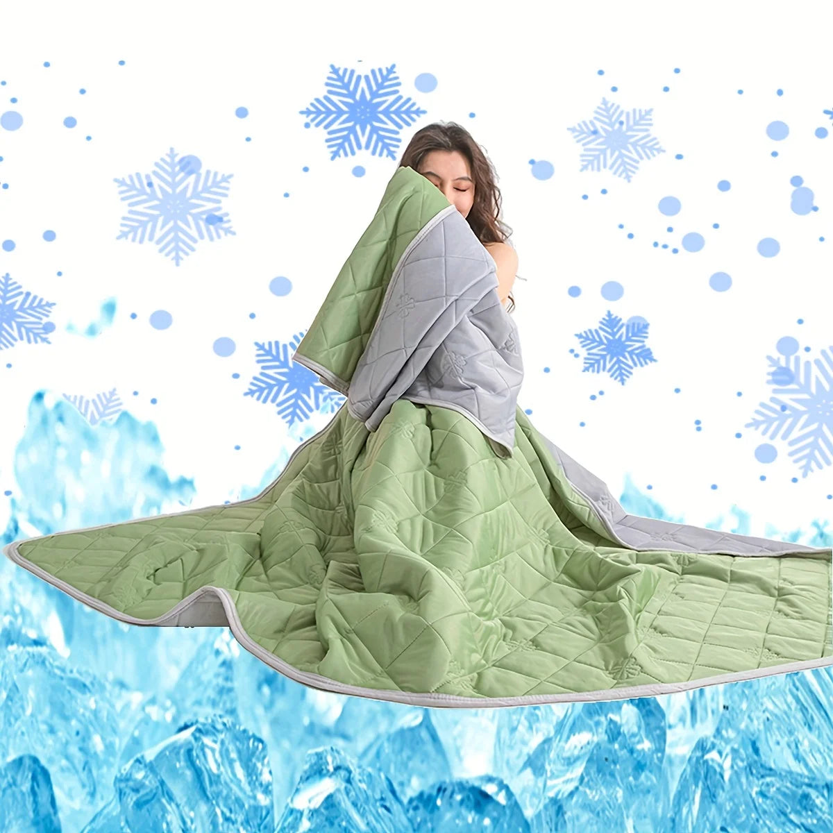 Silk Cooling Quilt for Summer Bed | Breathable & Light