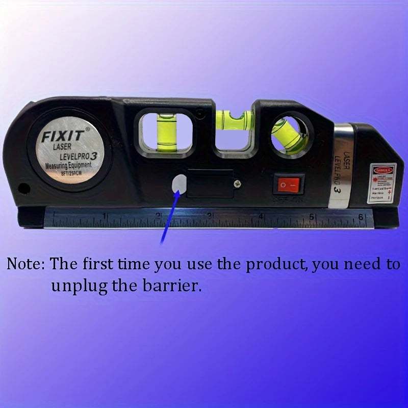 HOMEFISH Laser Level Tool - Precision for Home DIY Projects