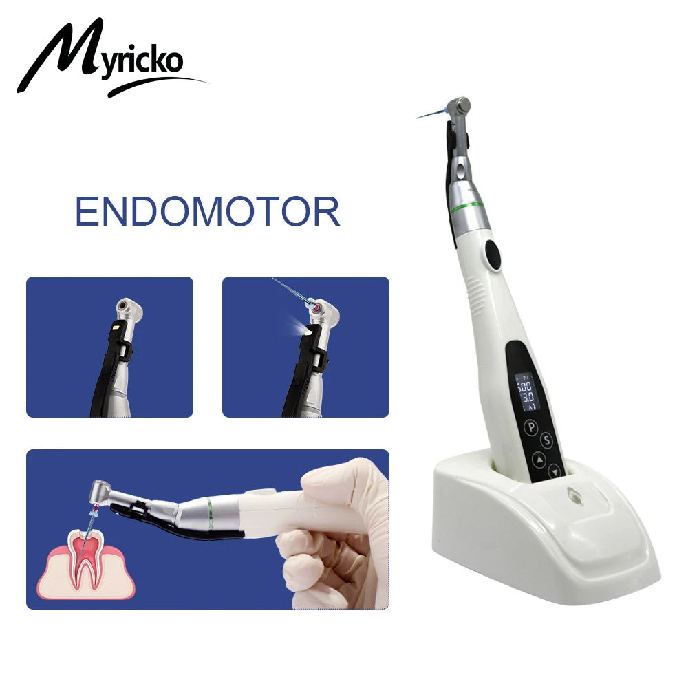 EndoMotor 16:1 Wireless Dental Reduction Equipment with LED for Root Canals