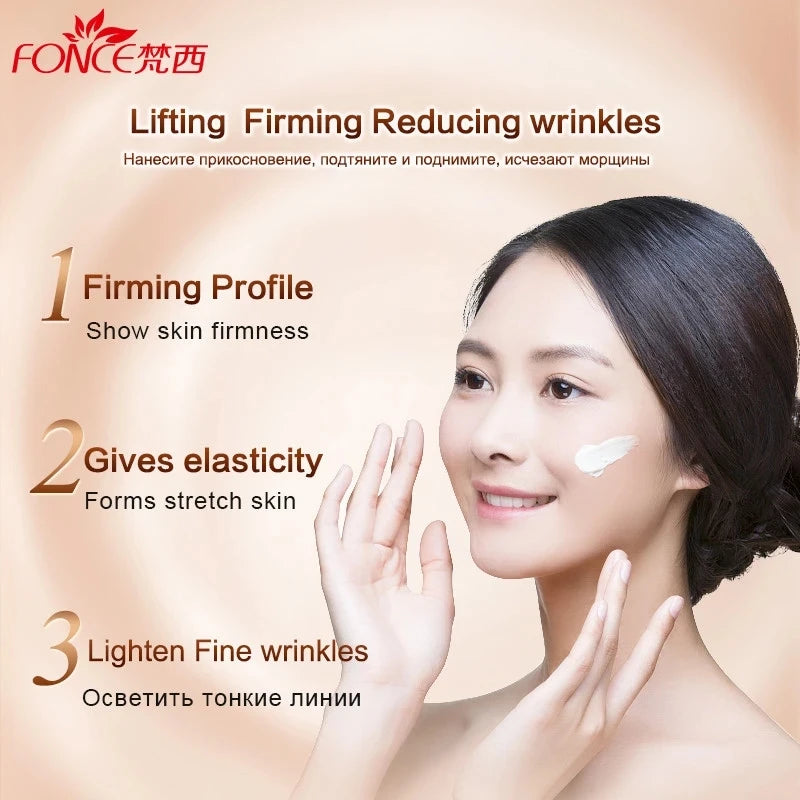 Fonce Korea Anti-Aging Wrinkle Remover Face Cream - Hydrating & Firming Peptide Serum 50g