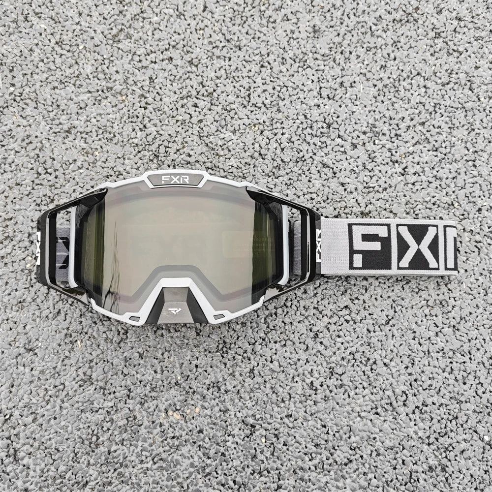 FXR Motocross Goggles HD Lens Anti-fog MX MTB Dirt Bike Eyeglasses