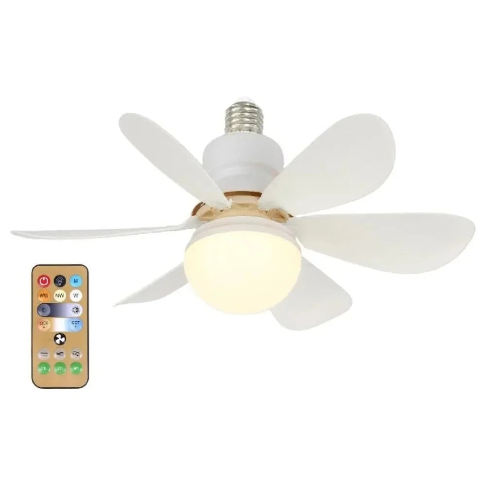 Vabena LED 40W Ceiling Fan Light E27 with Remote Dimming