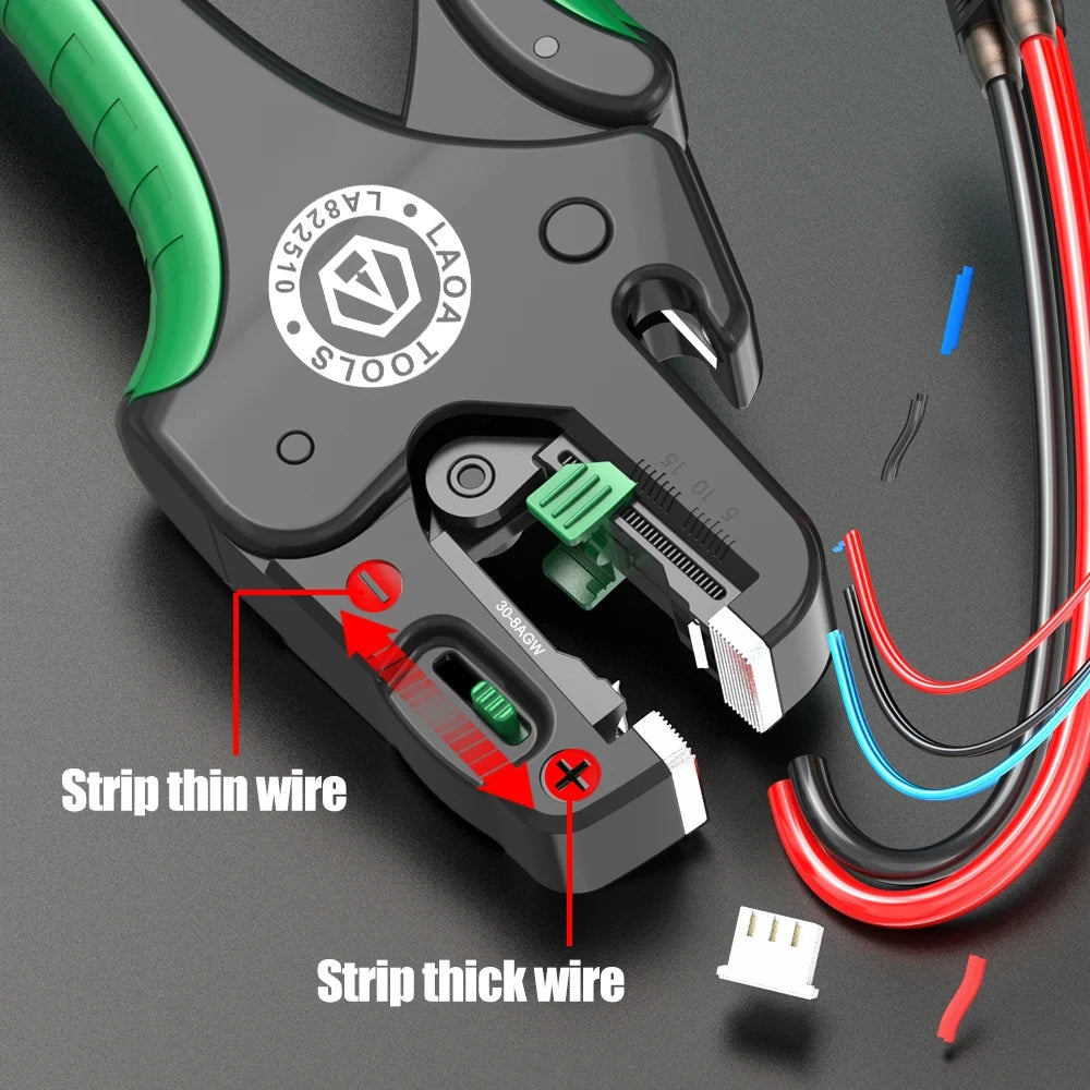 LAOA Automatic Wire Stripper & Cutter Pliers - Precision & Efficiency