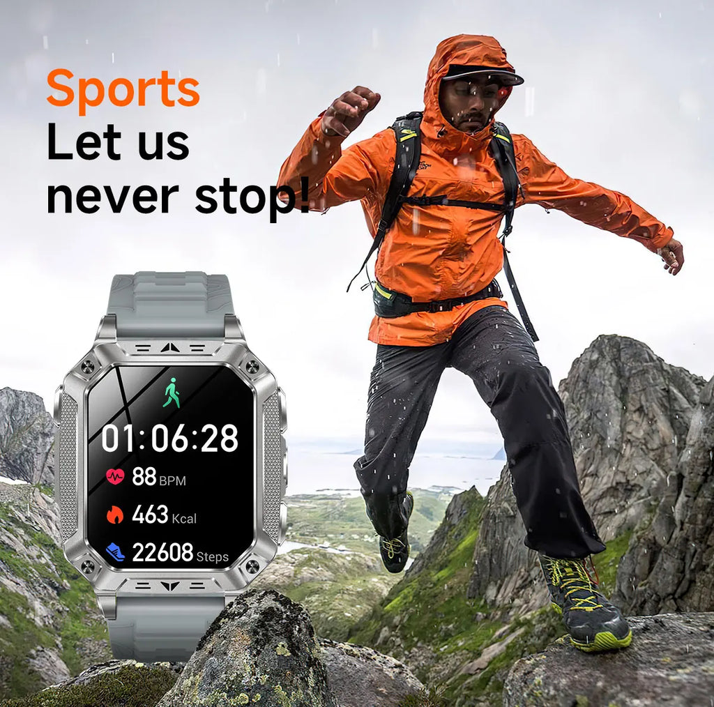Apex Outdoor Smartwatch | GPS, Flashlight, AMOLED, 10ATM - Your Ultimate Adventure Companion