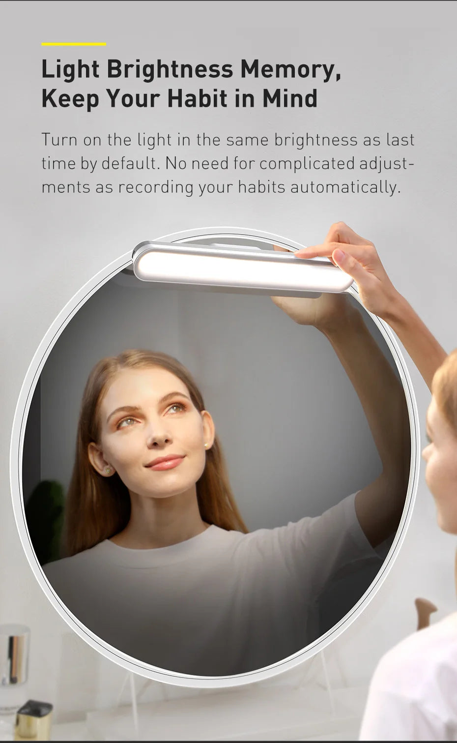 Baseus Magnetic Monitor Light Bar - Eye Protection Desk Lamp for PC