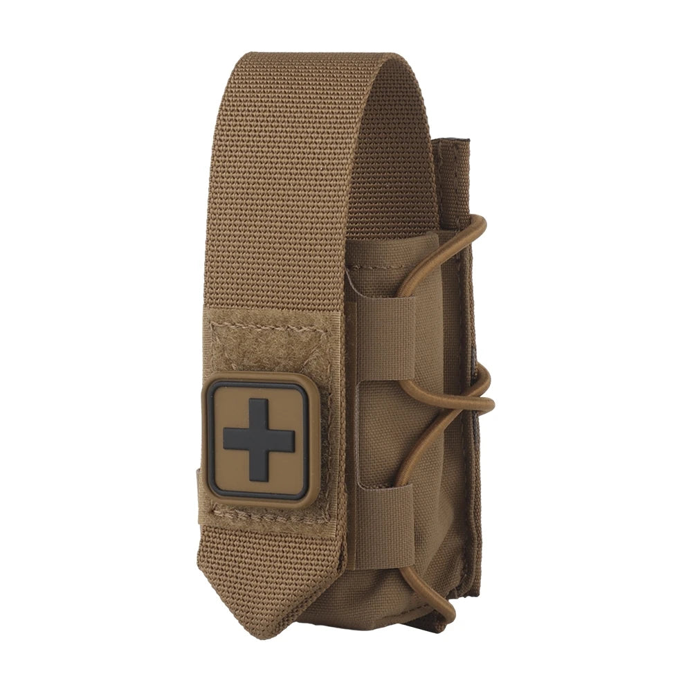 MOLLE Tourniquet Holder IFAK Pouch TQ Holster Tactical Medical Kit