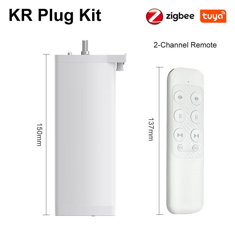 Silent Tuya Smart Curtain Motor | Automated Window Blinds