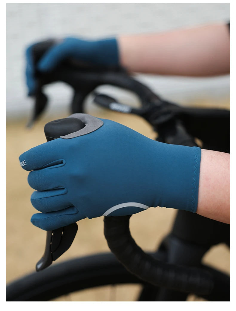 INBIKE Full Finger Touch Screen Cycling Gloves - MTB Road Bike Spring Summer