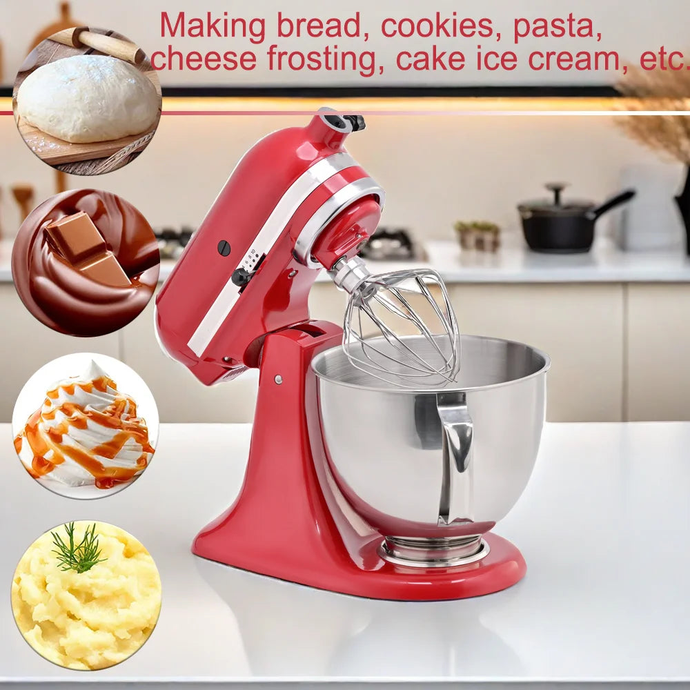 KitchenAid 4.5-5 QT Tilt-Head Mixer Stainless Steel Bowl | Artisan & Classic Series