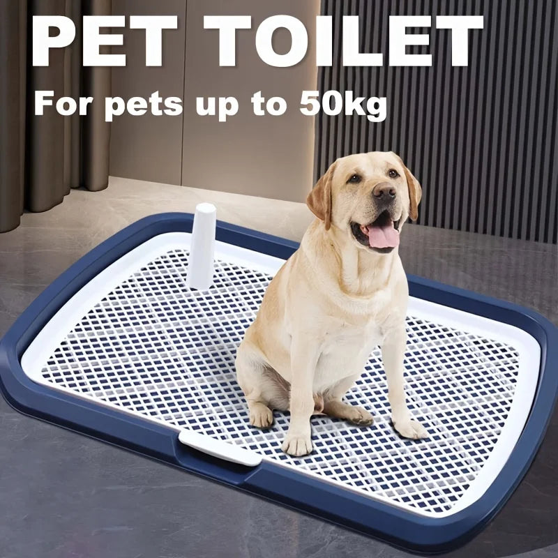 Vabena Dog Potty Training Toilet | Reusable Pee Pad Holder with Net